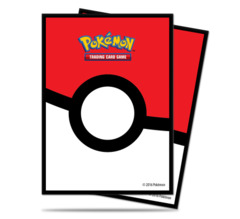 Ultra Pro Standard Size Pokemon Sleeves - Pokeball - 65ct